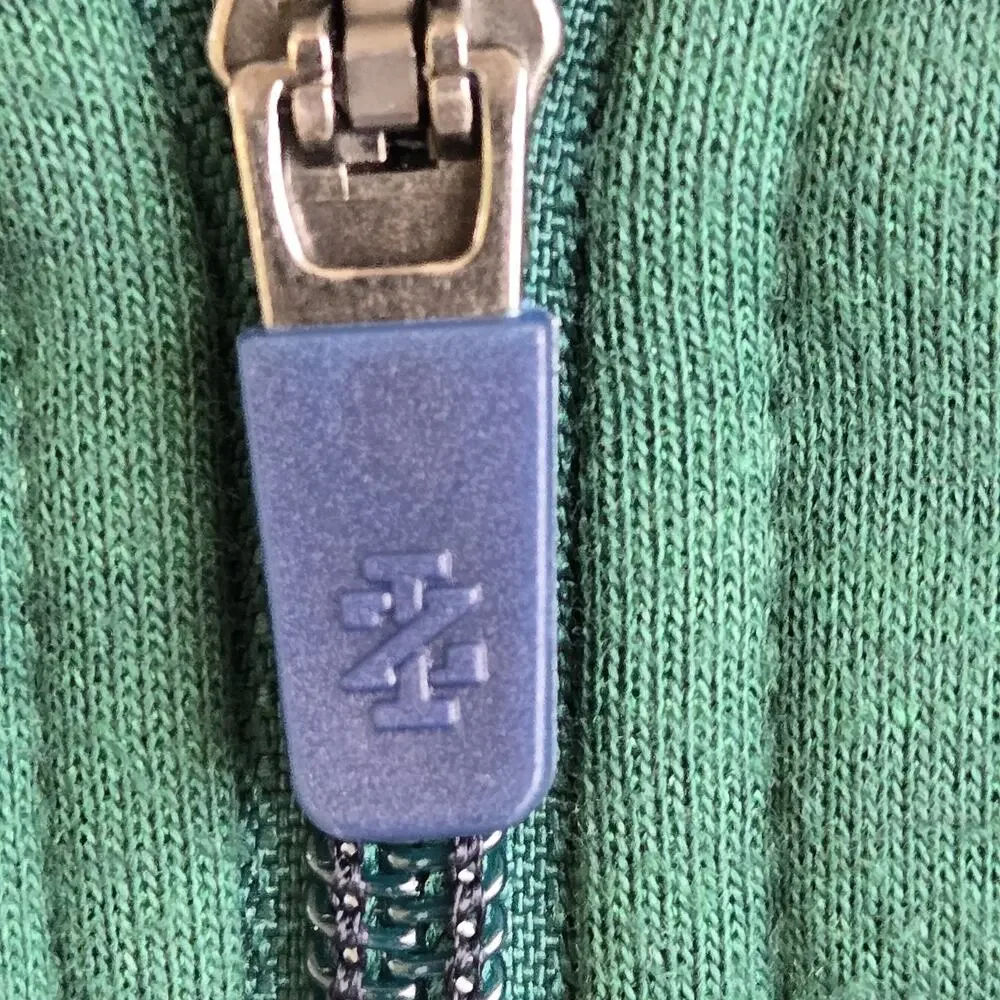 IZOD Advantage Performance Stretch Pullover Mens XL Green Fleece Lined 1/4 Zip
